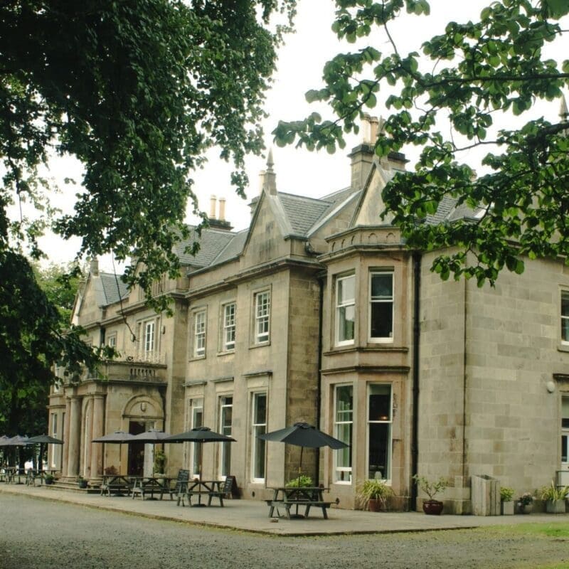 Raasay House from the East entrance view